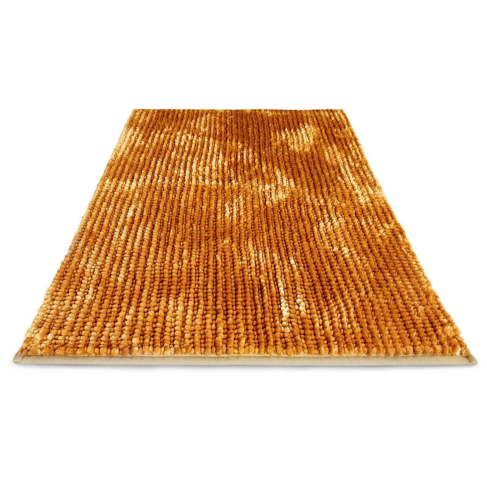 Badematte Dot, ideal fürs Badezimmer, Angenehme Haptik, Duschvorleger Karat, Höhe 20 mm, Chenille-Struktur, Maschinenfest, 100% Polyester