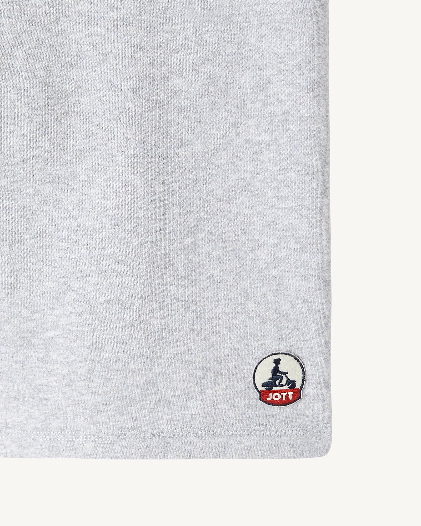 Short homme en coton biologique Gris chiné Medellin