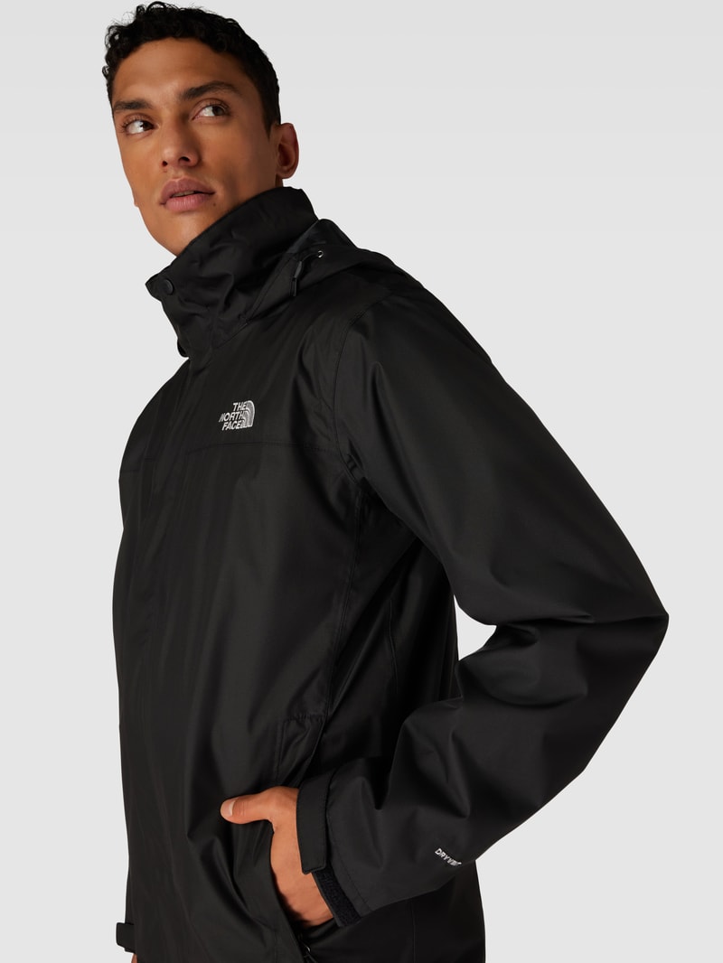 Jacke mit Kapuze Modell 'EVOLVE' in schwarz