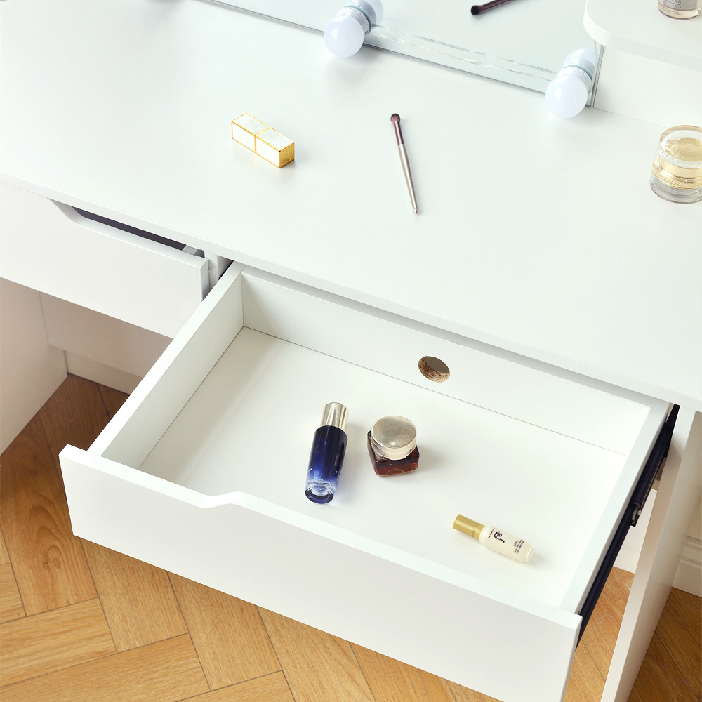 Home Deluxe Schminktisch KYLIE - Weiß