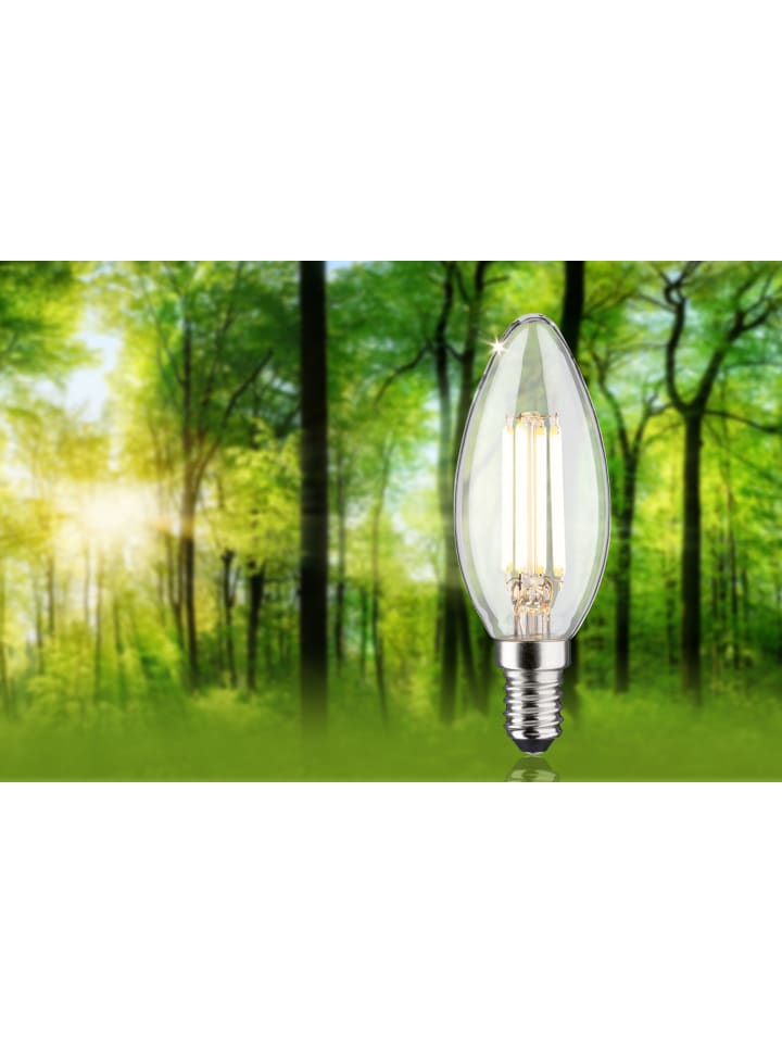 paulmann LED Eco-Line Kerze E14 840lm 4W 3000K klar 230V A günstig kaufen onesize
