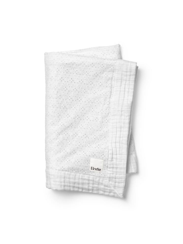 Elodie Details Soft Cotton Decke - Embroidery Anglaise, 100x75cm, in Weiß günstig kaufen onesize