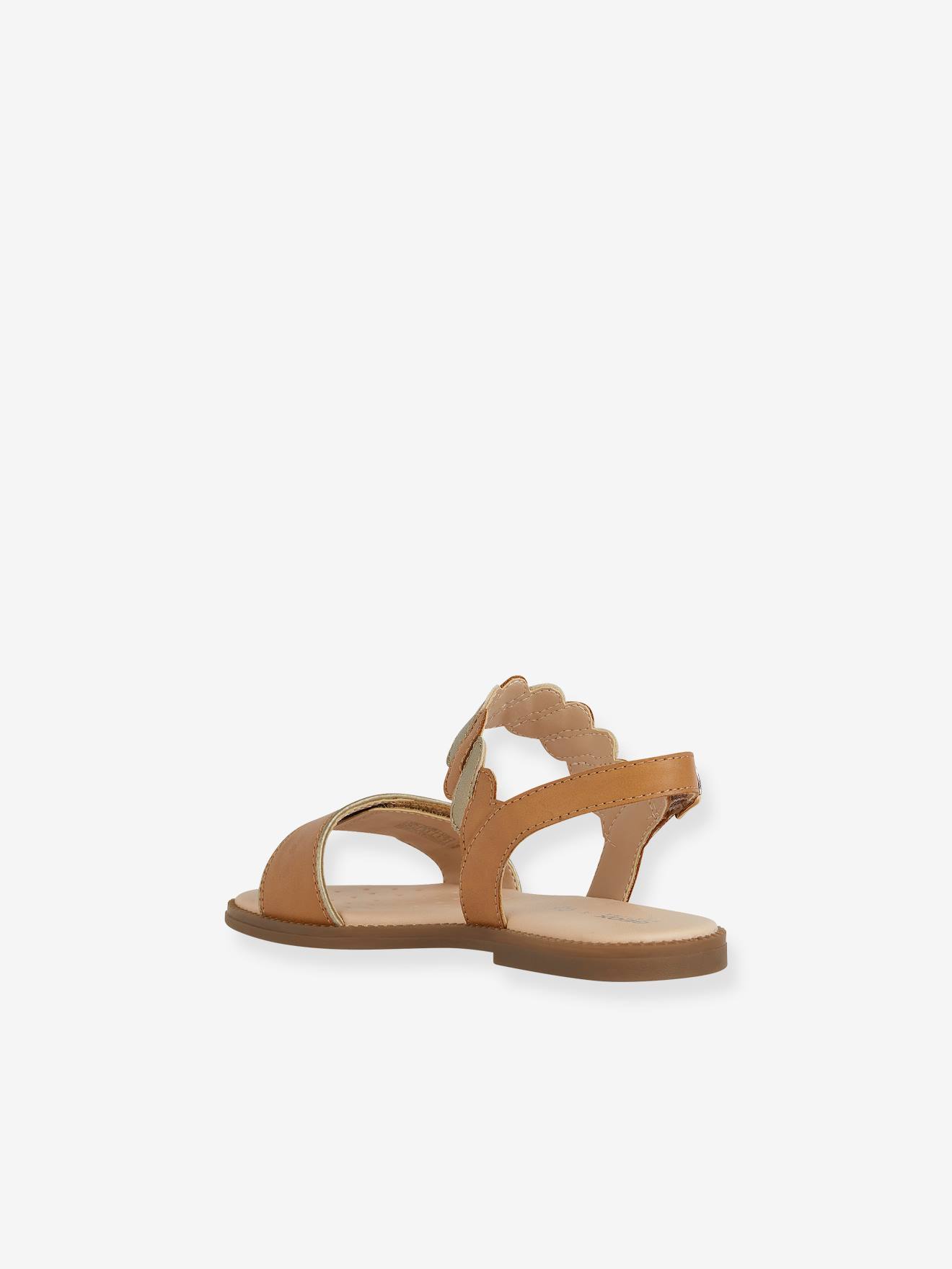 Geox Mädchen Sandalen J4535 Karly Girl GEOX - braun