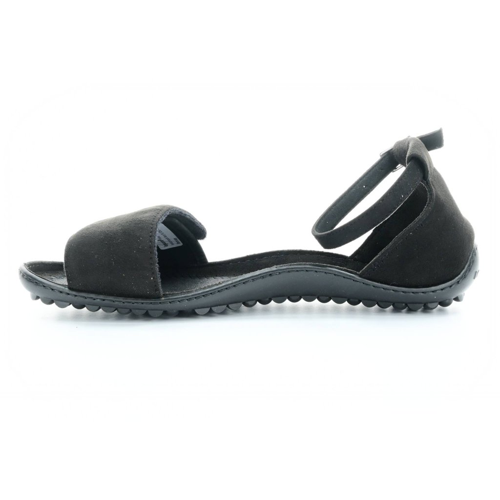 Leguano Jara Black Barfußsandalen