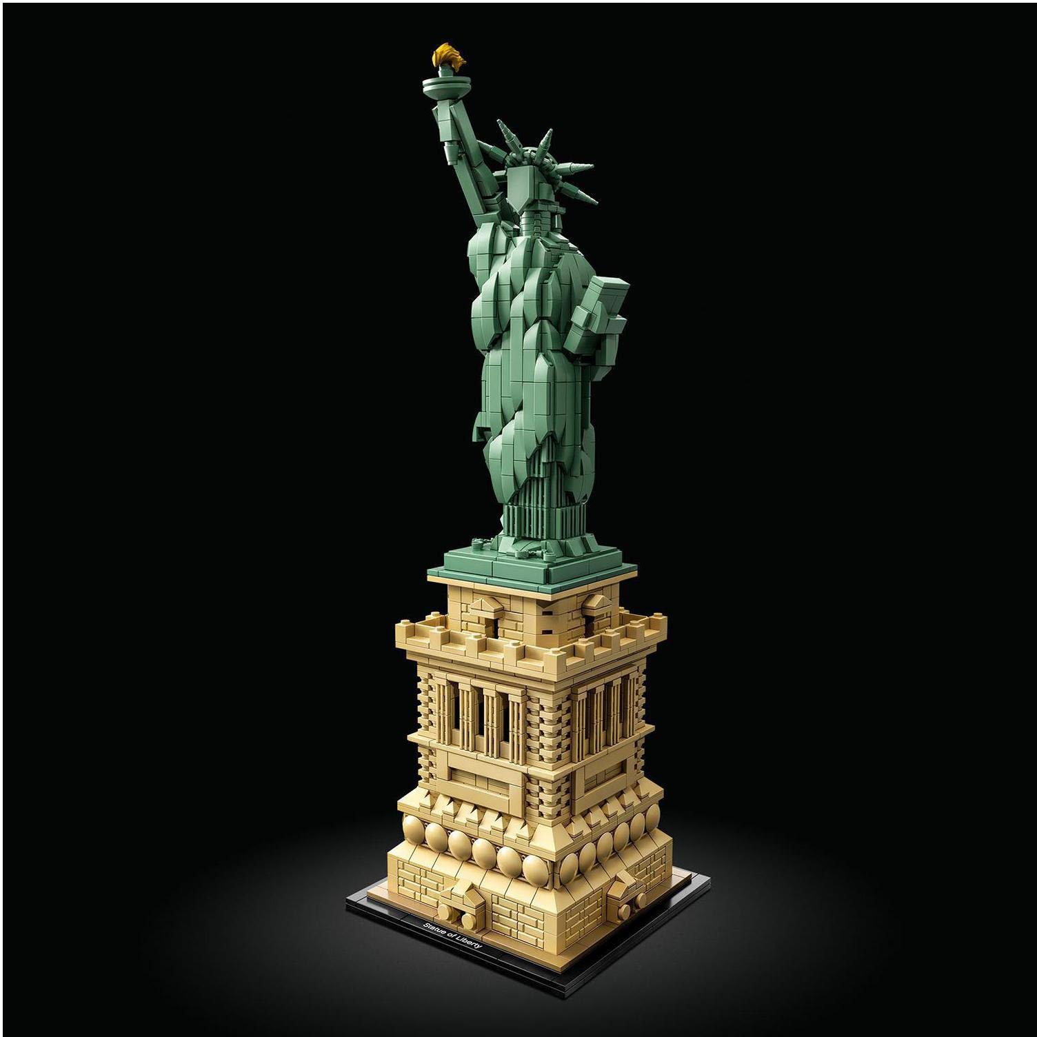 LEGO® Konstruktionsspielsteine Freiheitsstatue (21042), LEGO® Architecture, (1685 St), Made in Europe