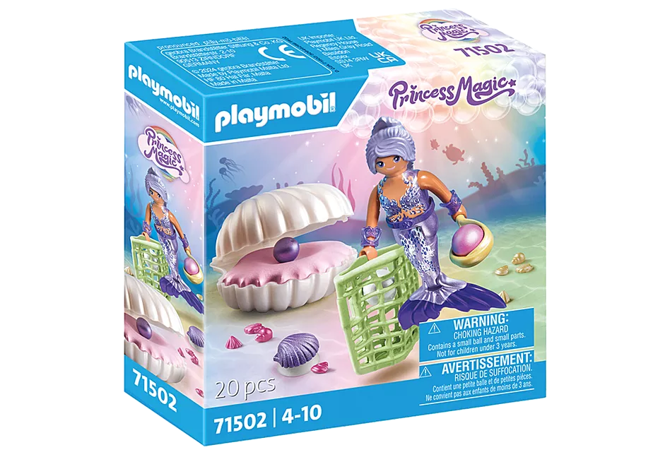 Meerjungfrau mit Perlmuschel