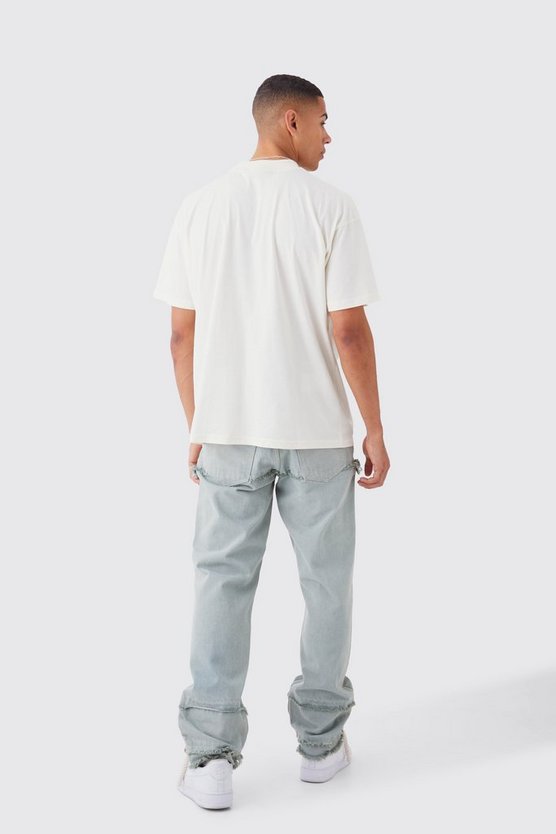 Oversized Raw Applique T-shirt