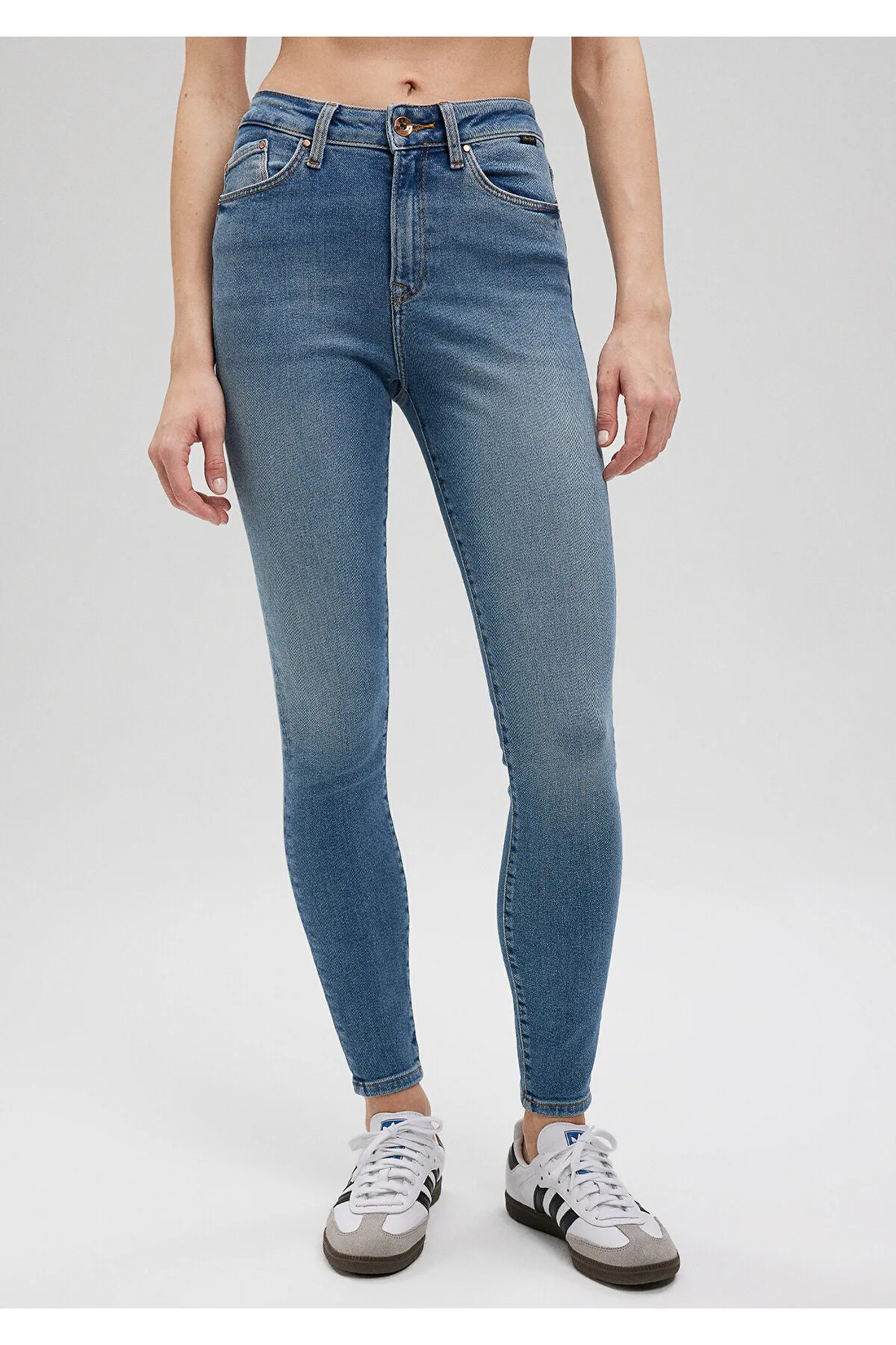 Mavi  Serenay Gold Shape Indigoblaue Jeanshose 100980-30860