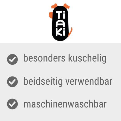 TIAKI Kuscheldecke Moo
