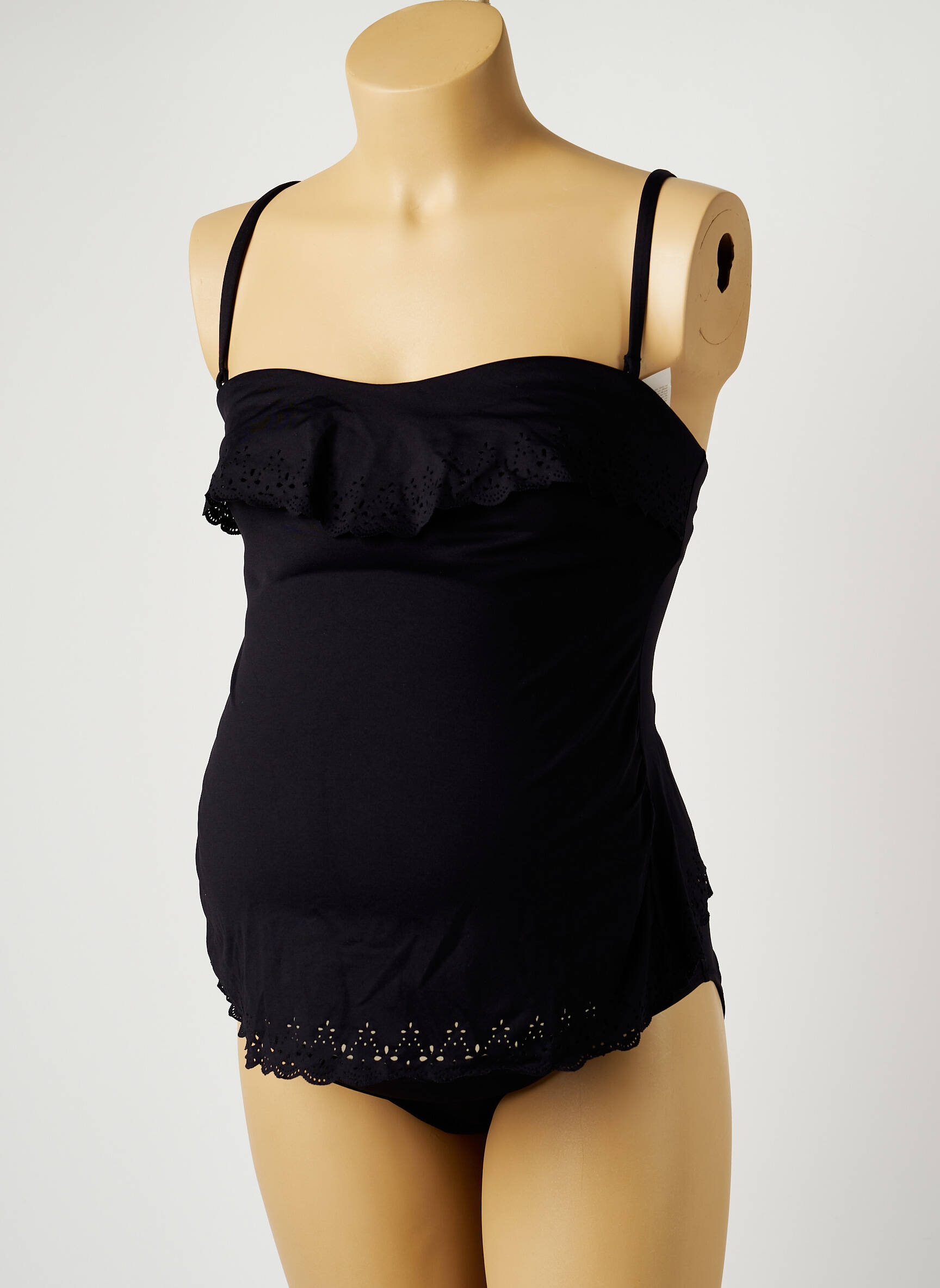 Cache Coeur Maillots2bain Maternite Femme couleur noir