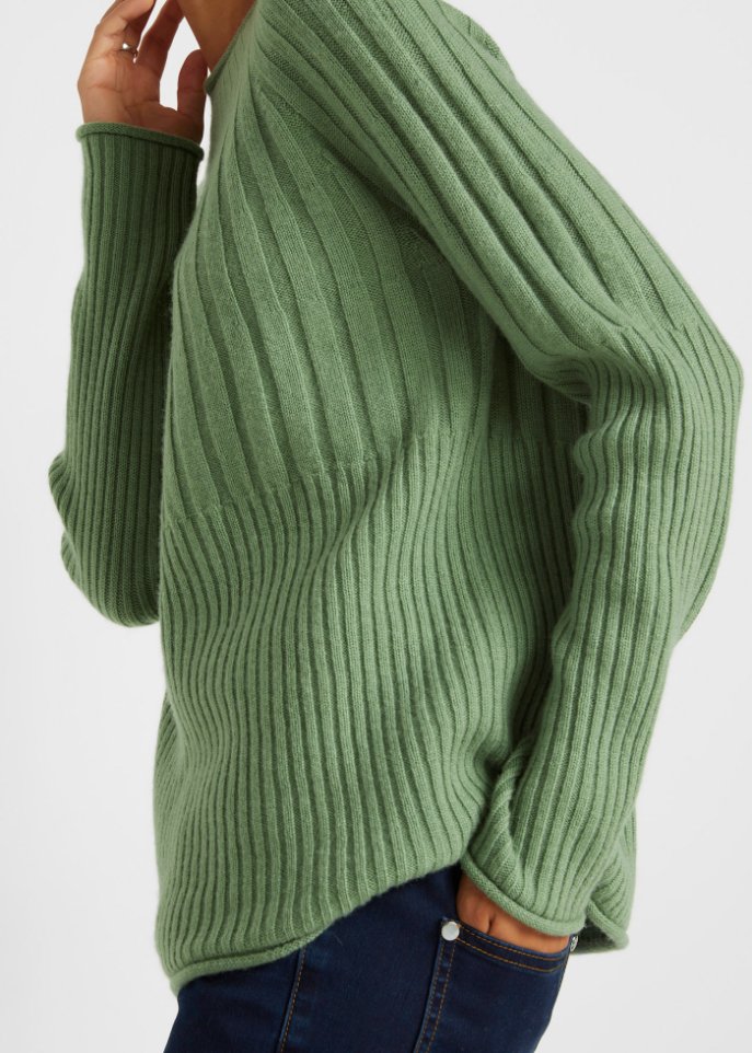 Wollpullover mit Good Cashmere Standard®-Anteil