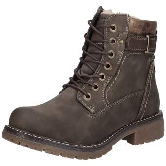 Puccetti Schnür Boots in braun