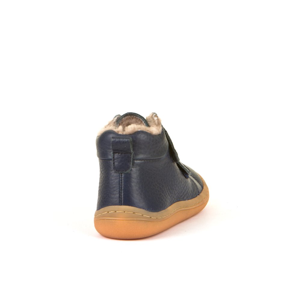 Froddo G3110195-K Blue blaue gefütterte Winterbarfußschuhe