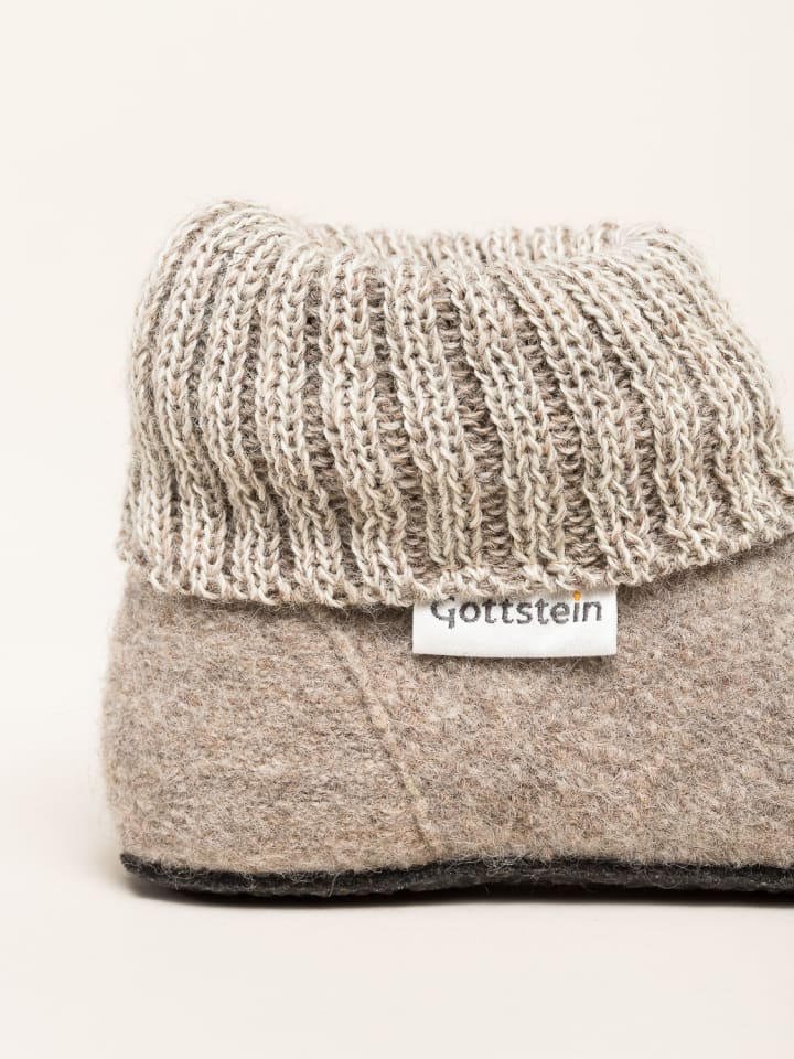 Gottstein Hausschuh Alpine Boot FE in beige günstig kaufen
