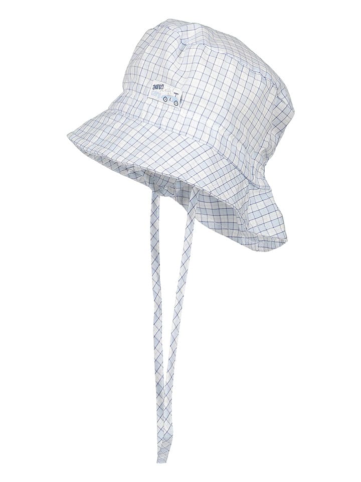 Döll Hut in Weiß/ Hellblau günstig kaufen