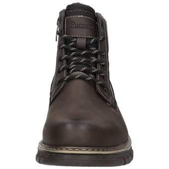 Puccetti Schnür Boots in braun