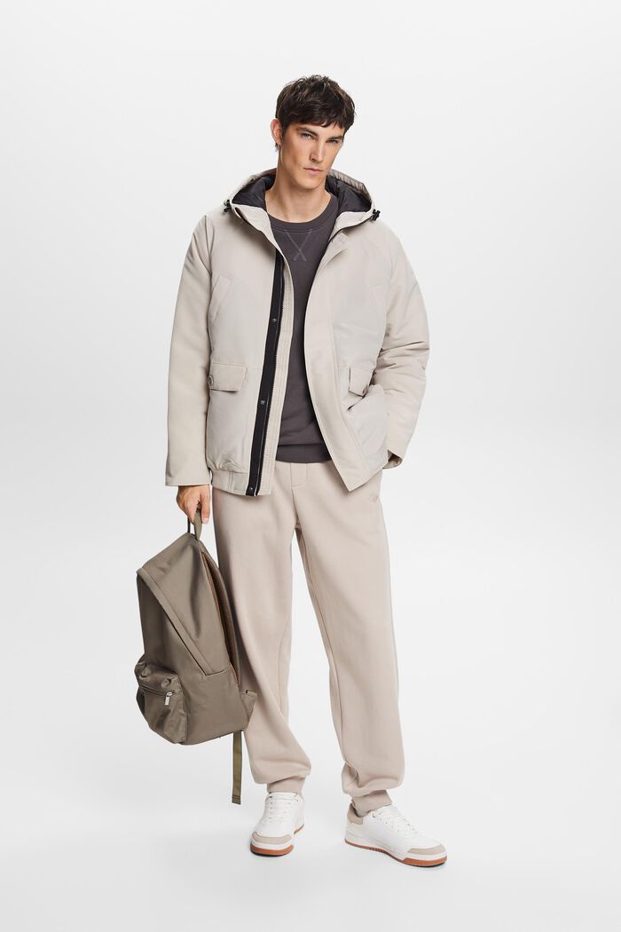 Wattierte Shell-Jacke