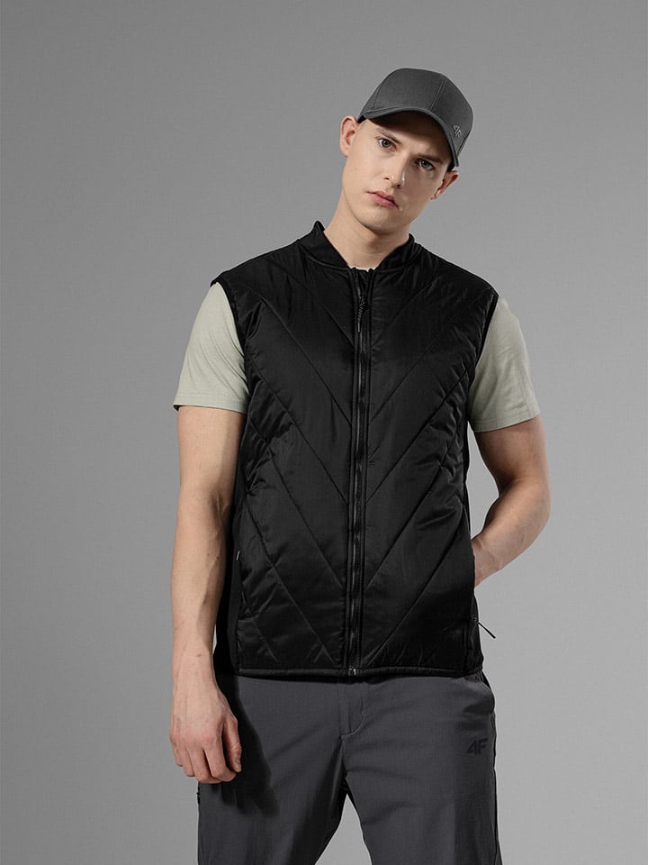 4F Funktionsweste in Schwarz günstig kaufen