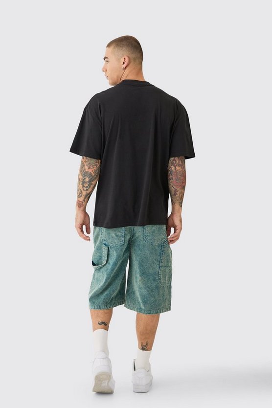 Oversize T-Shirt mit Print