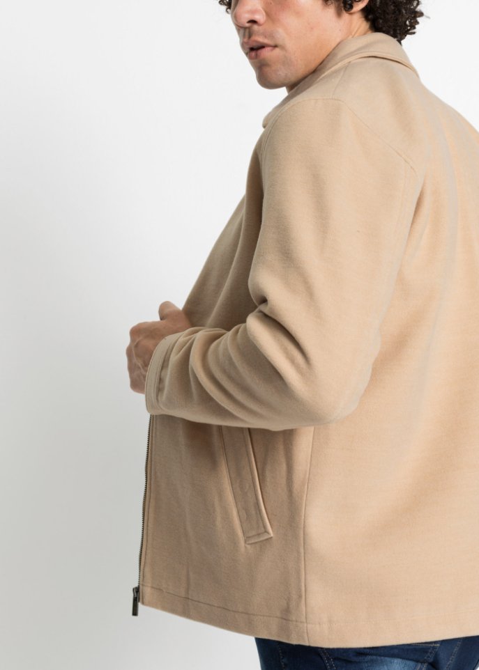 Blouson in Wolloptik