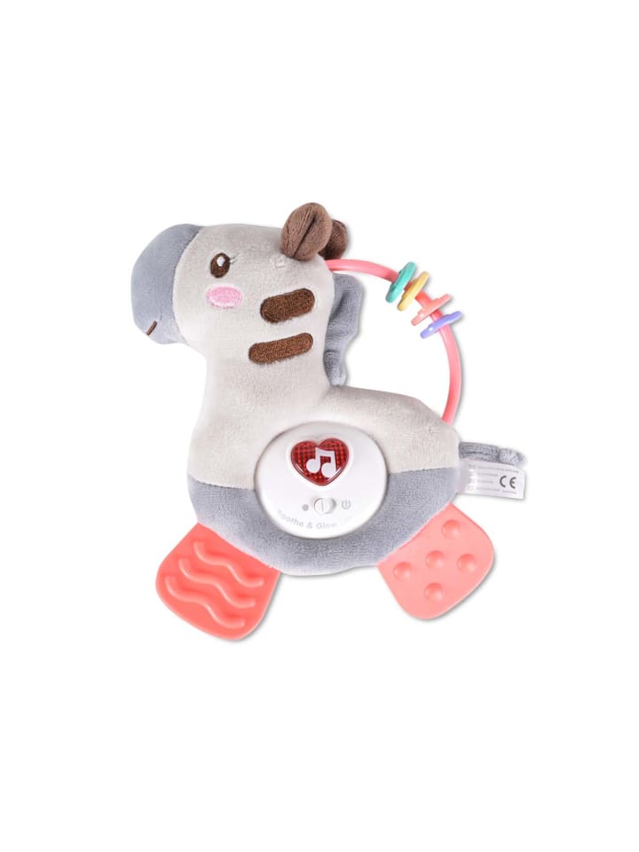 Moni Musik Plüschtier Zebra SL88007 in grau günstig kaufen onesize