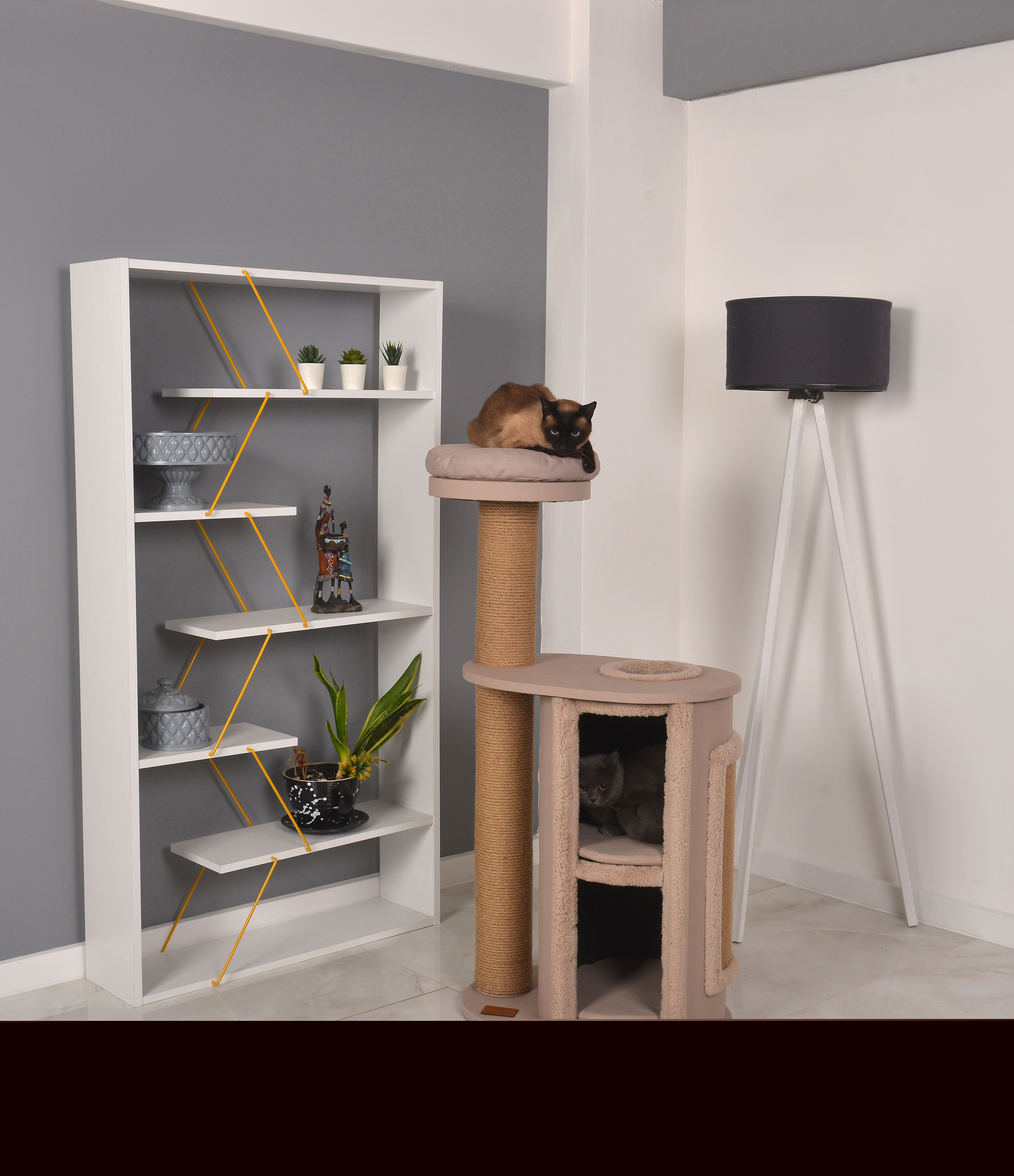 Petliving Kratzbäume Petliving Kratzbaum Louis beige