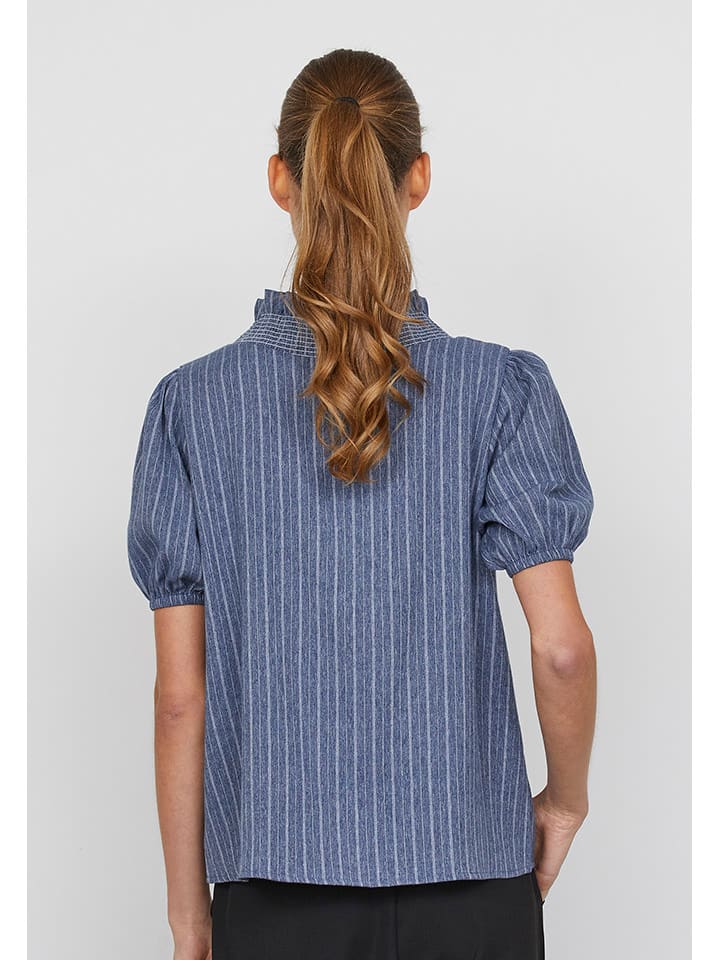 SisterS point Bluse in Dunkelblau günstig kaufen