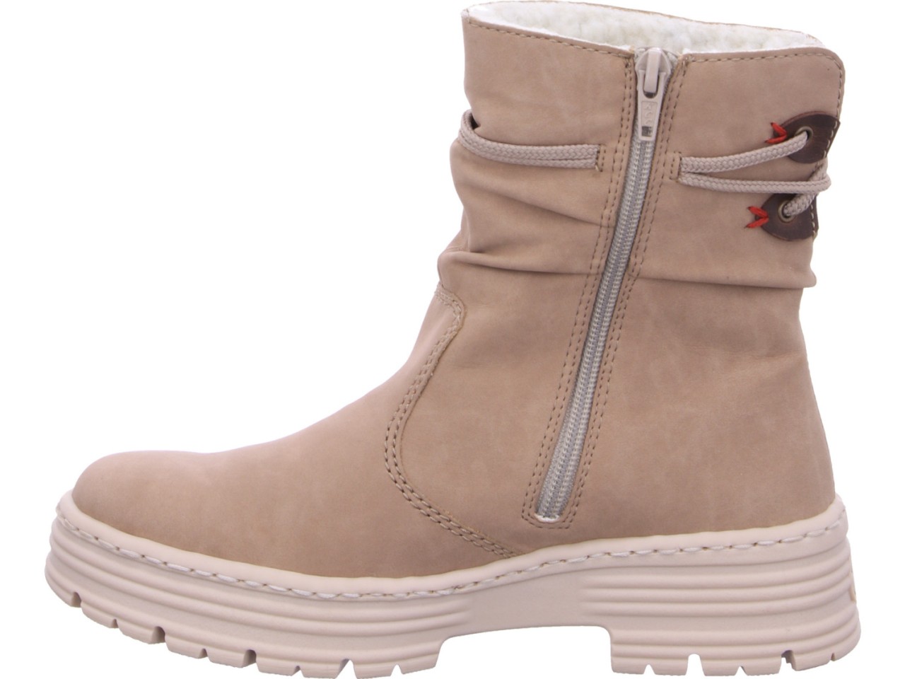 RIEKER Stiefeletten beige