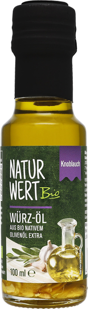 NaturWert Bio Würz-Öl Knoblauch