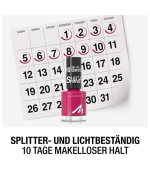 Manhattan Last & Shine Nail Polish Nagellack-8 ml