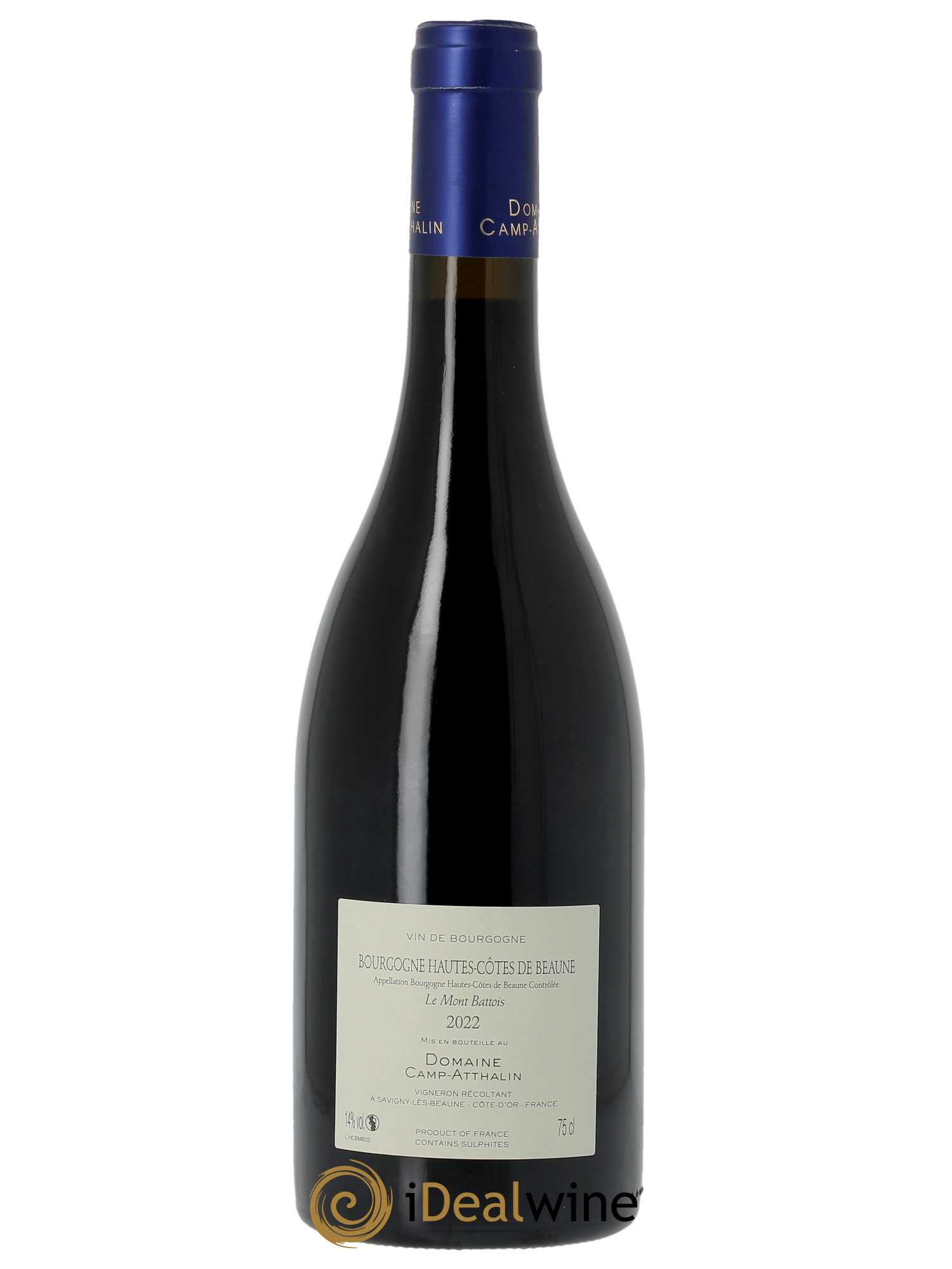 Hautes-Côtes de Beaune Le Mont Battois Camp-Atthalin (Domaine)  2022 - Lot de 1 Bouteille