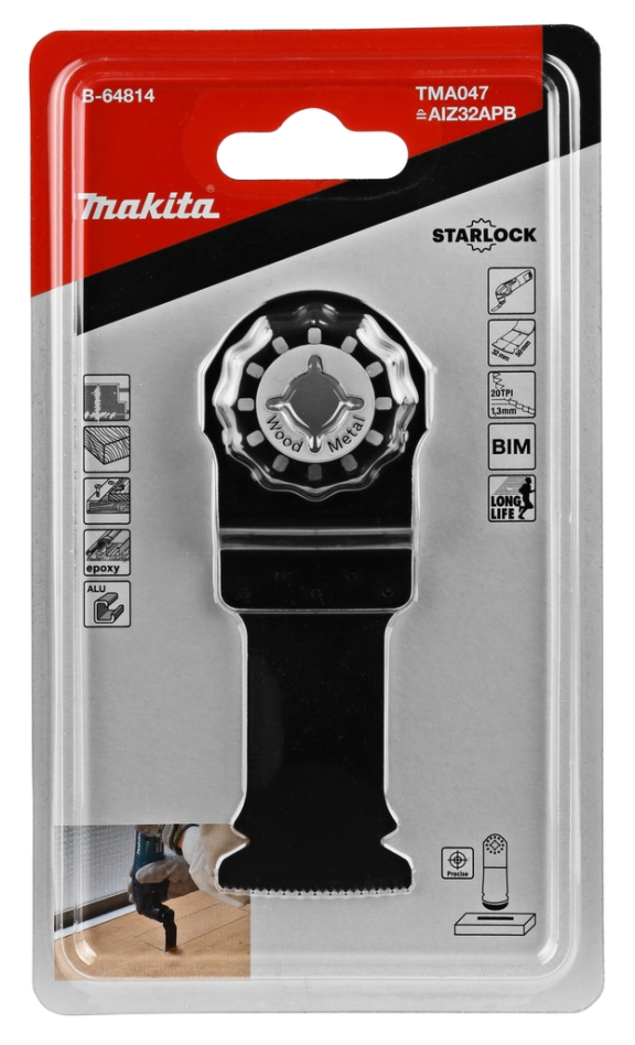 Makita Accessories B-64814 TMA047 Bimetalni list pile 32 mm