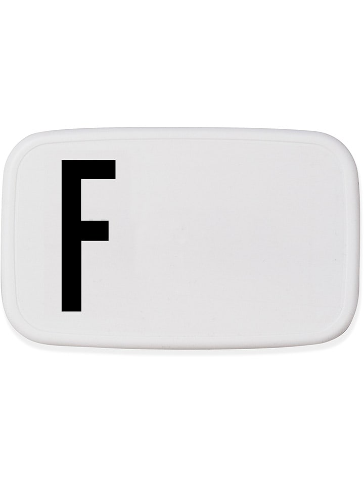 Design Letters Lunchbox in Weiß/ Schwarz - 700 ml günstig kaufen onesize