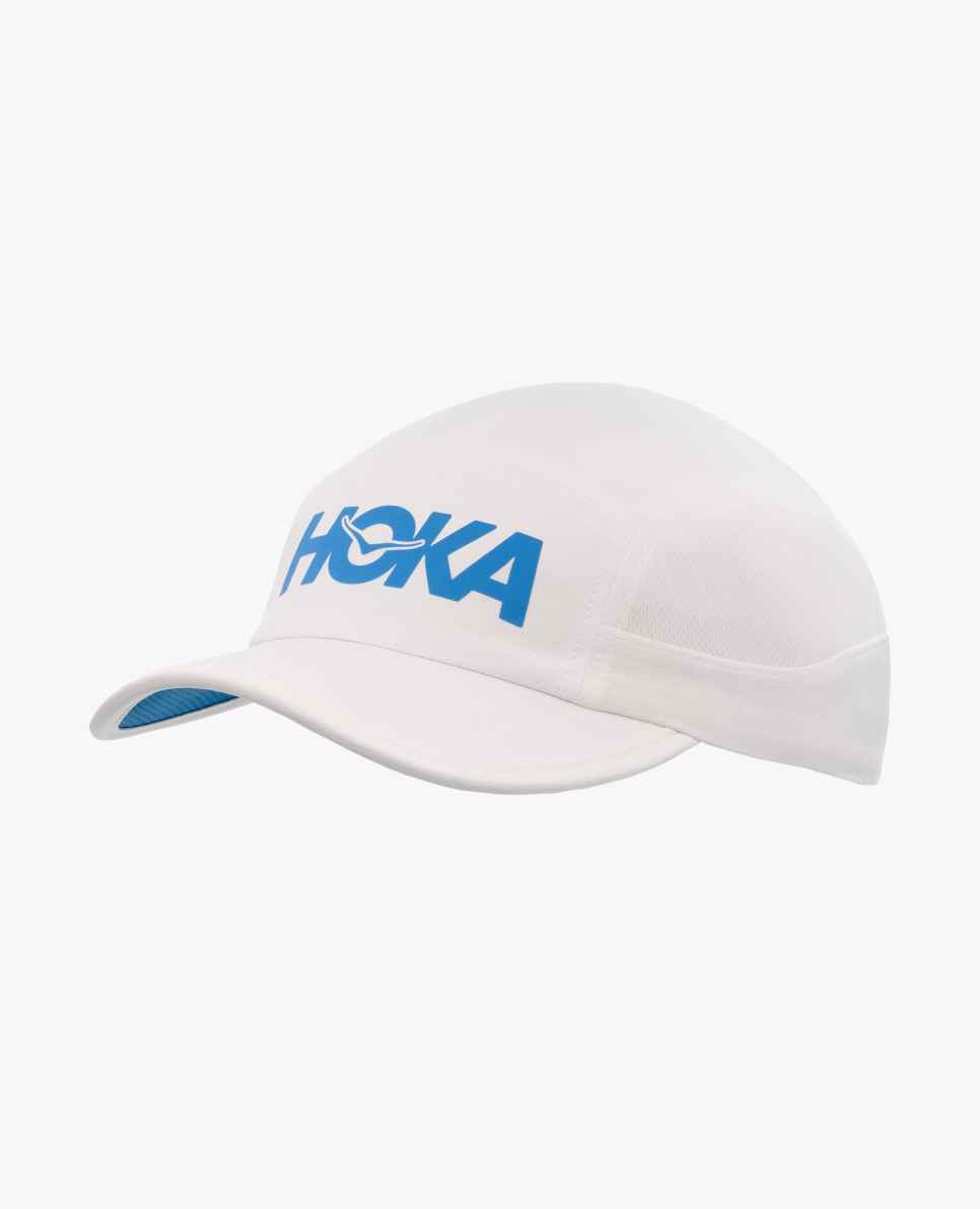 HOKA Run Hat White