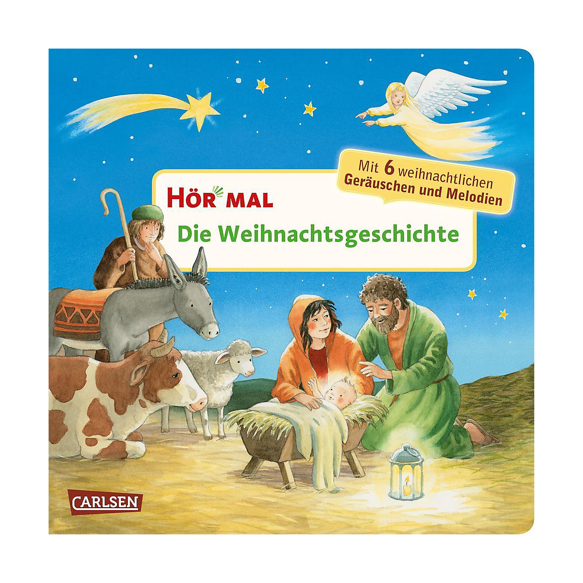 Hör mal: Die Weihnachtsgeschichte, Soundbuch mit Geräuschen