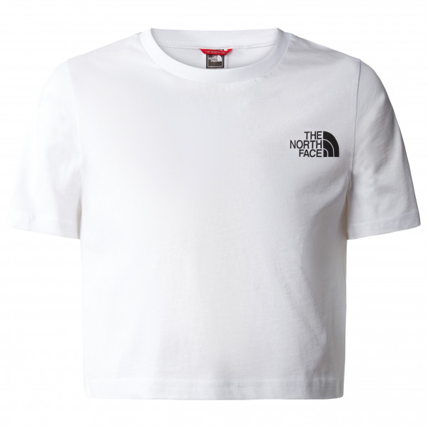 The North Face - Girl's S/S Crop Simple Dome Tee - T-Shirt