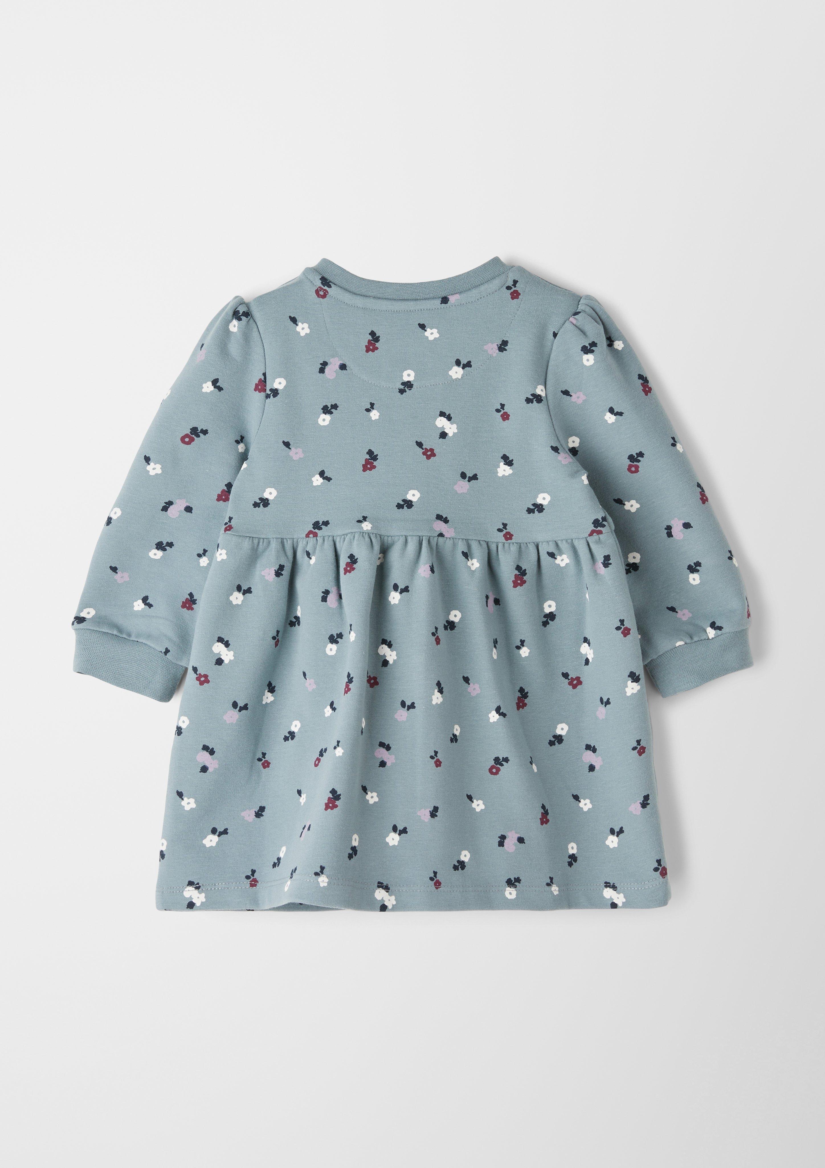 Sweatkleid mit floralem Muster  2123315-63A1