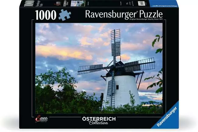 Puzzle 1000 Teile - Windmühle bei Retz