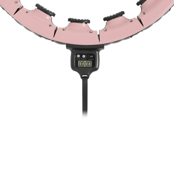 Smarter Fitnessreifen mit Timer, rosé