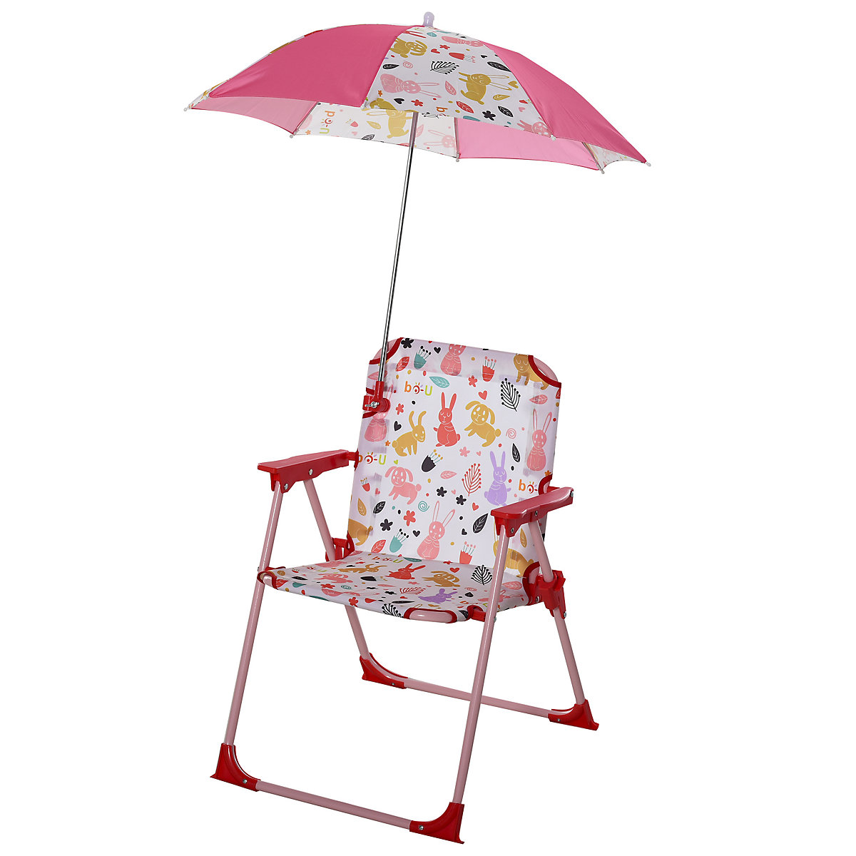Kinder-Campingstuhl mit Sonnenschirm