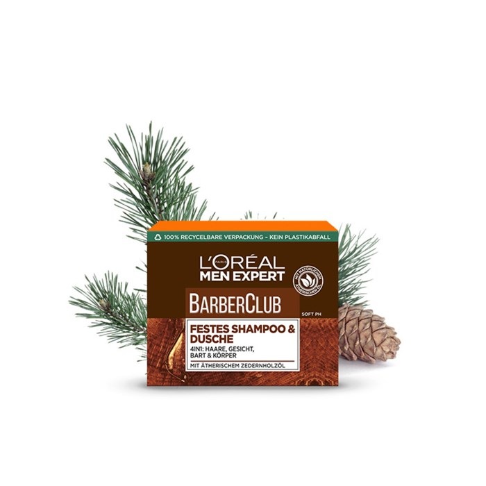 Festes Shampoo & Dusche