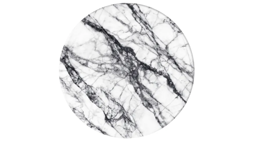PopSockets Basic White Stone Marble