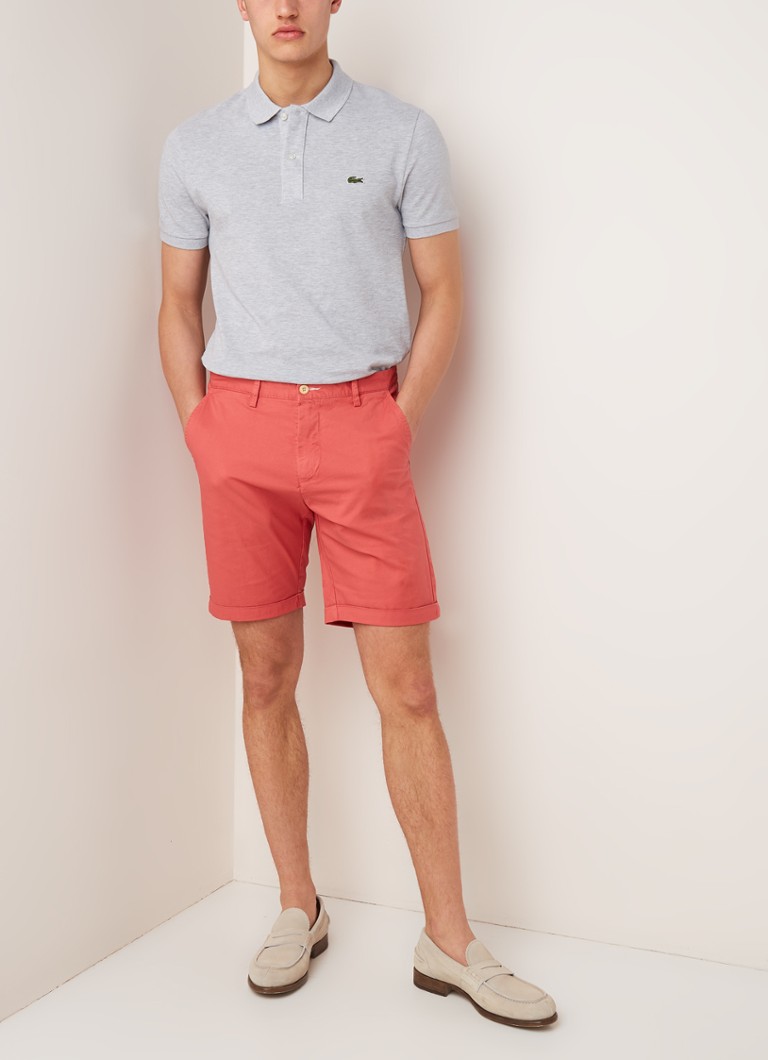 Tricou polo slim-fit Lacoste din piqué de bumbac