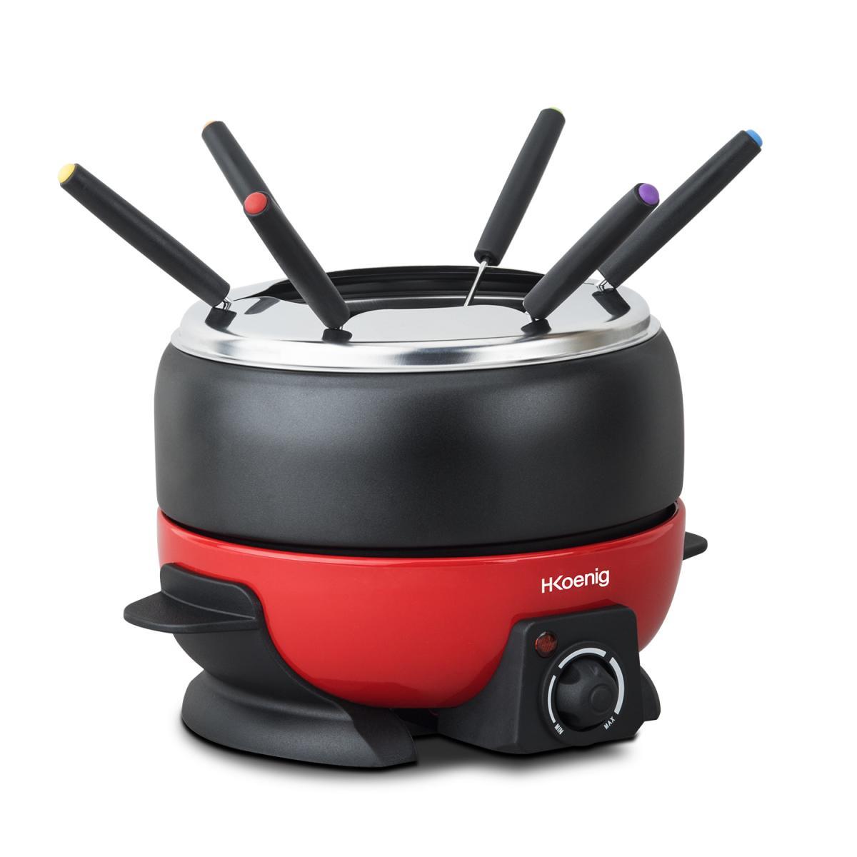 H.Koenig Elektrisches Fondue ALP1800 für 6 Personen