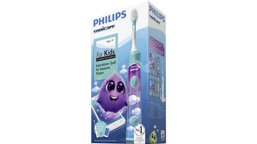 Philips Sonicare Kids elektrische Zahnbürste HX6322/04