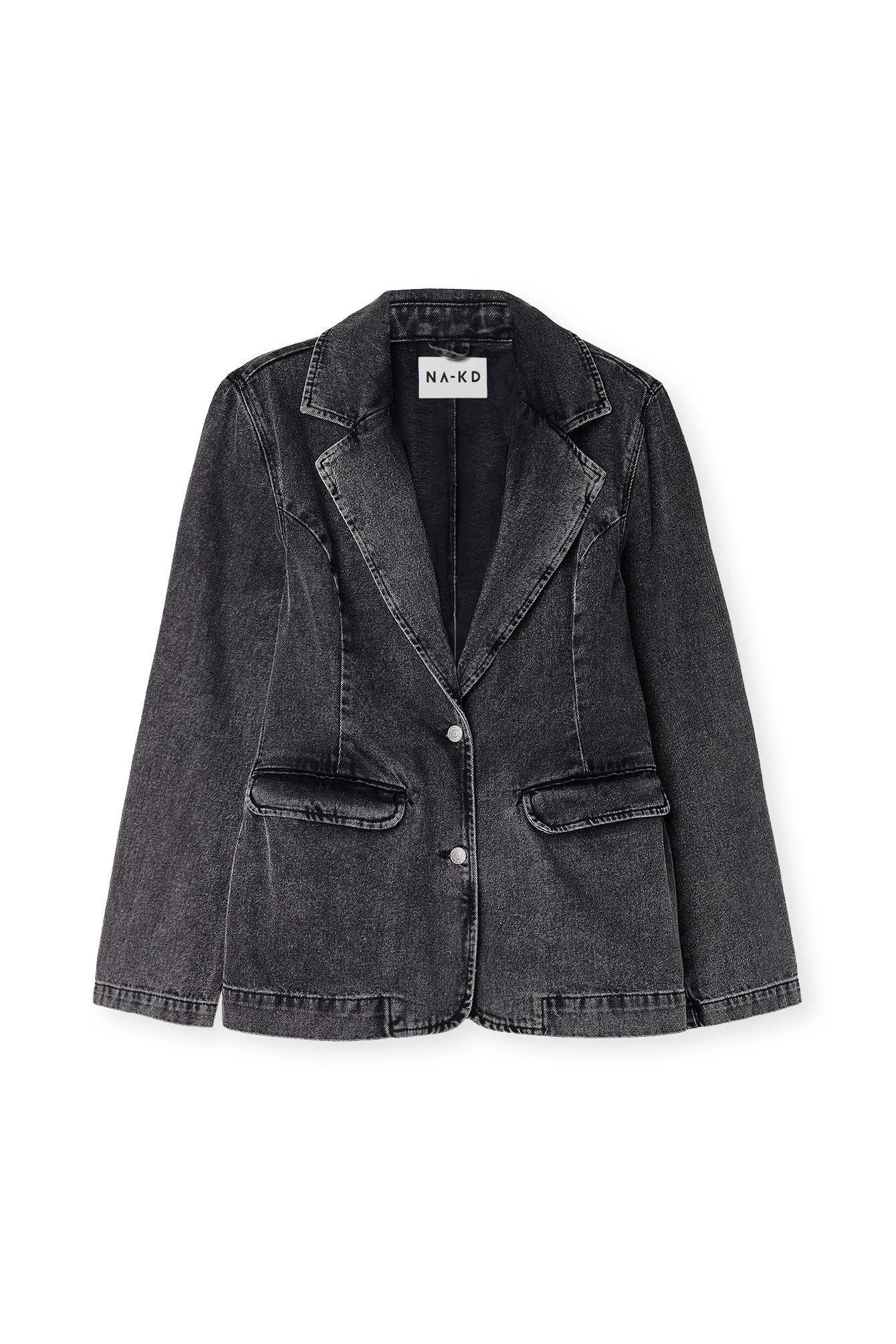 Taillierter Denim-Blazer