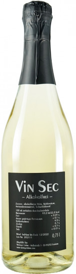 VIN SEC - ALKOHOLFREI - Weingut Leo Lahm