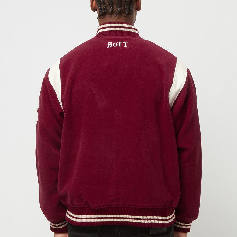 BoTT Teddy Varsity Jacket red