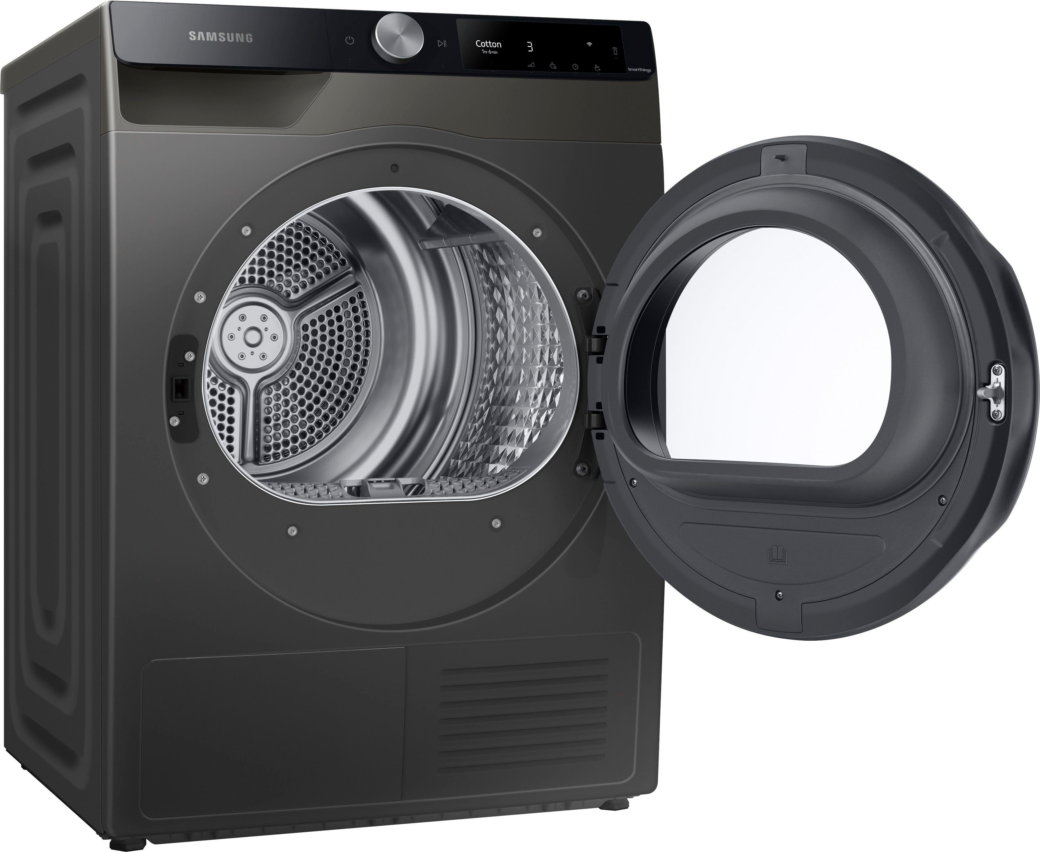 Samsung Wärmepumpentrockner DV80T6220LX/S2, 8 kg, Knitterschutz