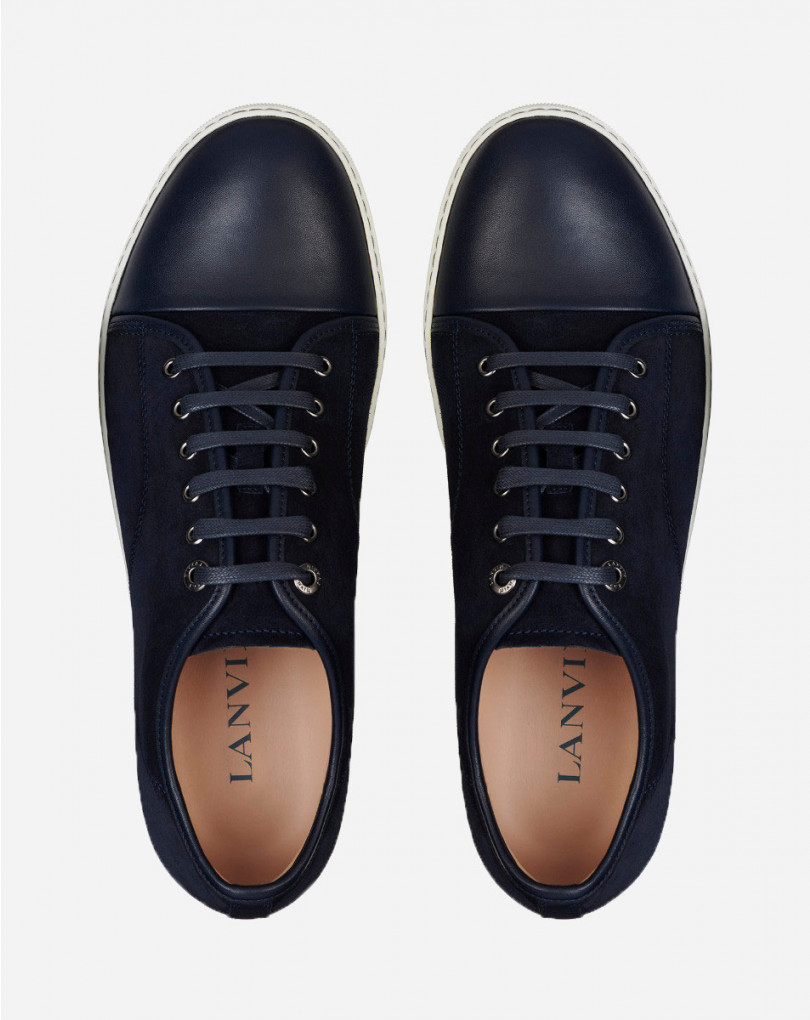 SNEAKERS DBB1 EN SUEDE ET CUIR